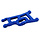 RPM80245 - FRT A-ARM - SLASH, RUSTLER, STAMPEDE, NITRO SLASH (BLUE) (Set of 2)