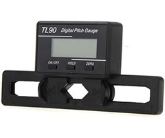TL90 - powerday Main Blade Digital Pitch Gauge with LCD Display for RC Airplane Helicopter