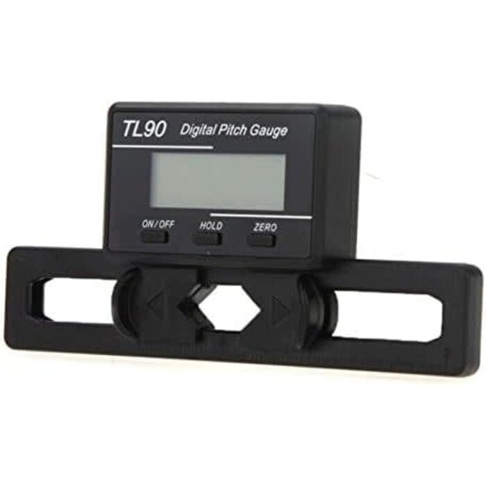 TL90 - powerday Main Blade Digital Pitch Gauge with LCD Display for RC Airplane Helicopter