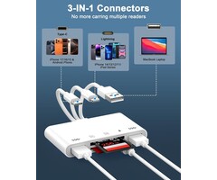 Lightning to SD/Micro Card Reader
