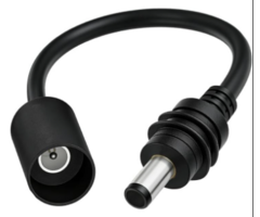WDC004-DC-BARREL - rvicees DC Extension Cable for Starlink Mini , Male USB-C to Female DC Barrel Plug Power Adapter for Starlink Mini, 18AWG Waterproof PD Protocol Cable Compatible with Power Bank, Power Station, for Camping, RV, Off-Grid