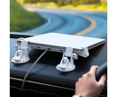 M-SL-CAR-MNT - DuHeSin Starlink Mini Car Mount for Dashboard, Star-Link Mini Suction Cup Mount