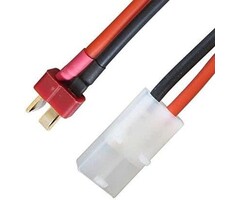 R5237-2 - Share Goo Female Tamiya Connector to Male Deans/T-Plug Cable Adapter for RC ESC Lipo / NiMH Battery Charger Charging