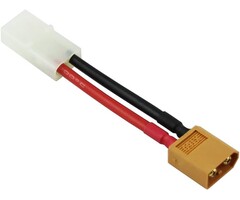 OliYin M/XT60-F/TAM - OliYin Male XT60 to Plug for Big Tamiya Female Adapter Connector with 14awg 1.96inch Silicone Wire for Turnigy Zippy Battery