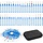 ‎TRTK-41PC-BLU - Kikerike Terminal Removal Tool Kit 41 Pcs Depinning Tool Electrical Connector Pin Removal Tool Kit Pin Extractor Tool Set Wire Terminal Release Tool for Automotive Car Household Devices - Blue