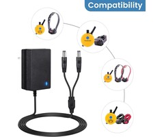YP05S - YEAOI E Collar Charger for Mini Educator 300 400 ET-300 ET-400 Training Collars