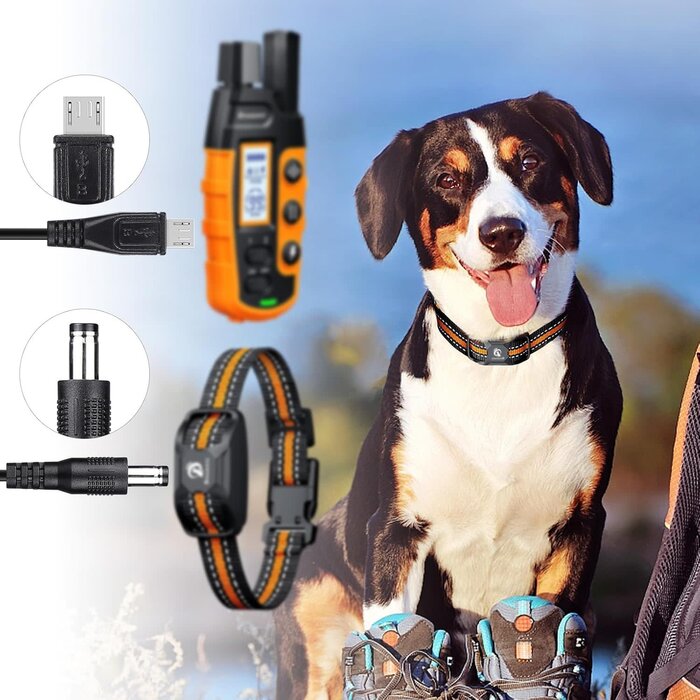 2IN1-5521-MICRO - YEAOI Charger Cord for Bousnic Dog Shock Collar RS2A and RS2B