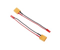 XT60/F-JST/M - rflaueo XT60 Female JST Male RC Connector Adapter Wire with 20awg 4inch Cable