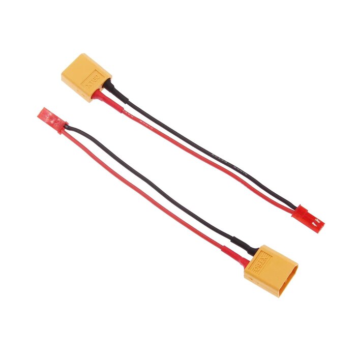 XT60/F-JST/M - rflaueo XT60 Female JST Male RC Connector Adapter Wire with 20awg 4inch Cable