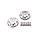 X-Truck Chrome Center Caps (2)