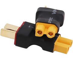 OliRC C148-4 - OliRC XT30 Female to Deans/T-Plug Male Connector Adapter (C148-4)