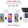 USBC-128GB-FD - Vansuny 128GB USB C Flash Drive 2 in 1 OTG USB 3.0+USB C Memory Stick with Keychain Thumb Drive Photo Stick Jump Drive for Android Smartphones, Computers, MacBook, Tablets, PC