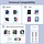 YC-A10 - YiMoXiuYuan USB Fast Charger, 10-Port Portable Charging Station, Suitable for Various Devices, Compatible with iPhone, iPad, Samsung, Google, Xiaomi, Huawei and Other USB Charging Devices