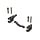 ARA340202- ARRMA Grom Steering Set, Losi 1/12 NASCAR