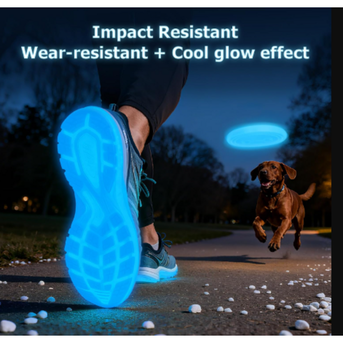 EONO3D-GITD-BLU-TPU - EONO3D Glow in the Dark Blue TPU Filament 1.75mm, 1kg – Flexible & Glossy as Silk, Shore 95A TPU Silk Silver, Soft Yet Durable for Fashion, Decor & Functional Parts, Vacuum Sealed