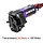 INJORA Complete Transmission with 180 Brushed Motor for 1/18 TRX4M (Option: Black Transmission(As stock)+180 Motor)