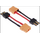 M/TRX-F/XT90 - rflaueo Male TRX to Female XT90 RC Connector Adapter with 14awg 2in Wire (E42-4)