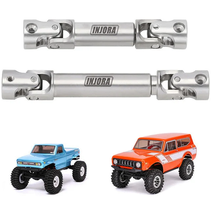 INJORA ASC18-02 - INJORA Stainless Steel Drive Shafts for 1/18 Redcat Ascent-18