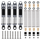 ASC18-09GL-4 - INJORA Gray 53mm Threaded Oil Shocks for 1/18 Redcat Ascent-18 HPI Venture18