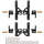 SCX24-163 - INJORA CNC Aluminum Flex Blades Suspension Travel Extension for 1/24 Axial SCX24