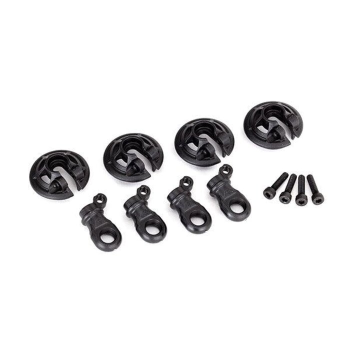 Traxxas 8459 - Captured Lower Spring Retainers (4)