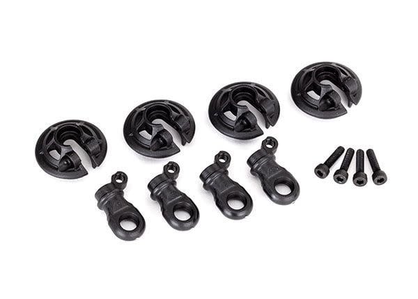 Traxxas 8459 - Captured Lower Spring Retainers (4)