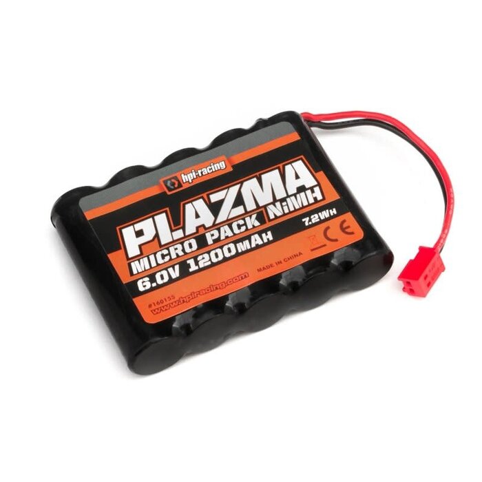 HPI160155 - Plazma 6.0V 1200mAh NiMH Micro RS4 Battery Pack