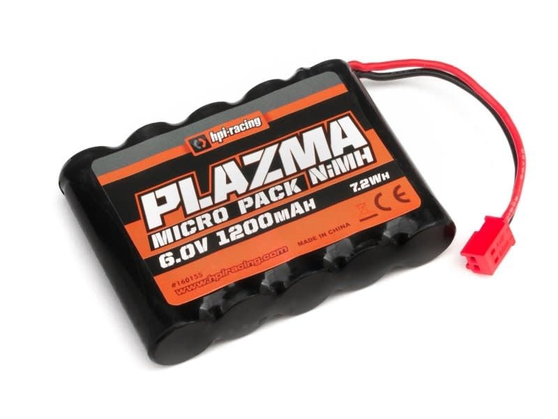 HPI160155 - Plazma 6.0V 1200mAh NiMH Micro RS4 Battery Pack