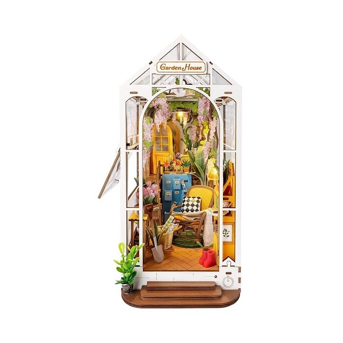 ROETGB06 - Rolife Holiday Garden House DIY Book Nook Shelf Insert