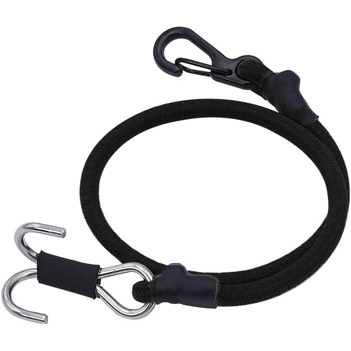 A2264 - FACCNOY 1/18 1/24 RC Crawler Elastic Force Escape Rope Kinetic Winch Strap with Hooks for TRX4M K10 SCX24 FCX24 K5 AX24 Upgrade
