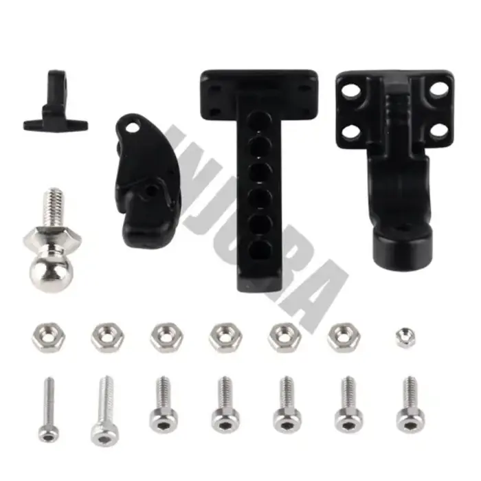 INJORA CRAW18079 - INJORA Metal Trailer Tow Hitch Hook for 1/10 RC Crawler