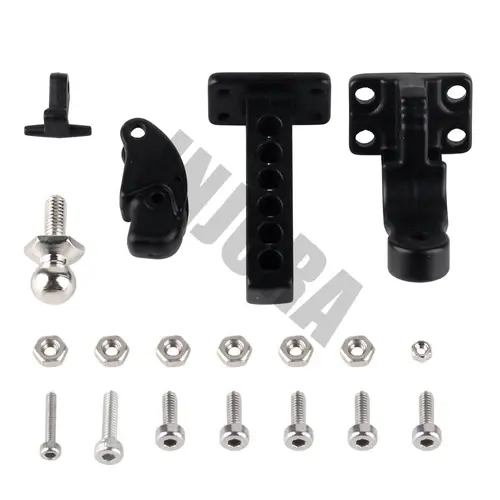 INJORA CRAW18079 - INJORA Metal Trailer Tow Hitch Hook for 1/10 RC Crawler
