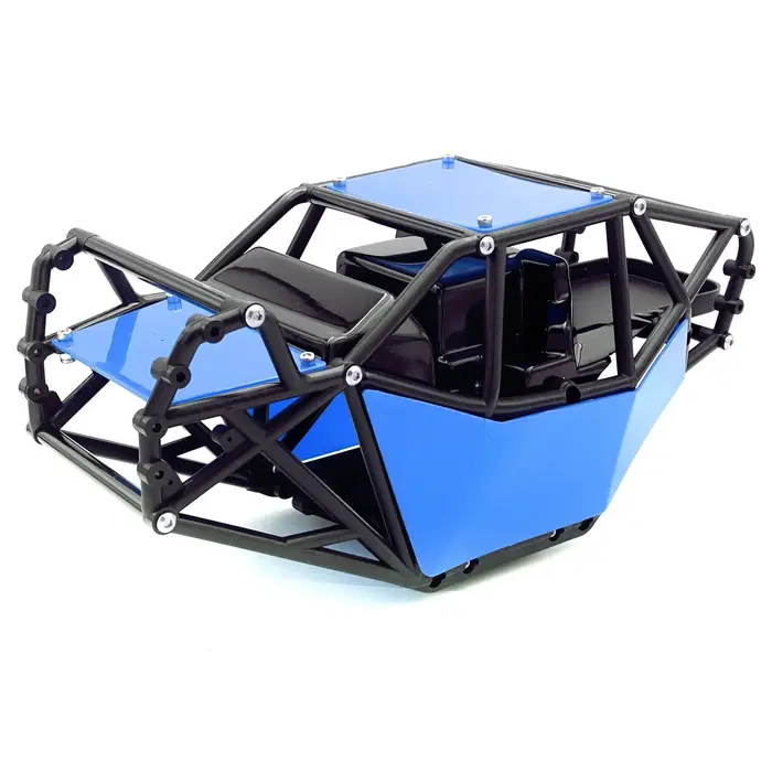 INJORA SCX10-06BL - Injora Nylon Rock Buggy Body for 1/10 SCX10 II UTB10 Capra, Blue
