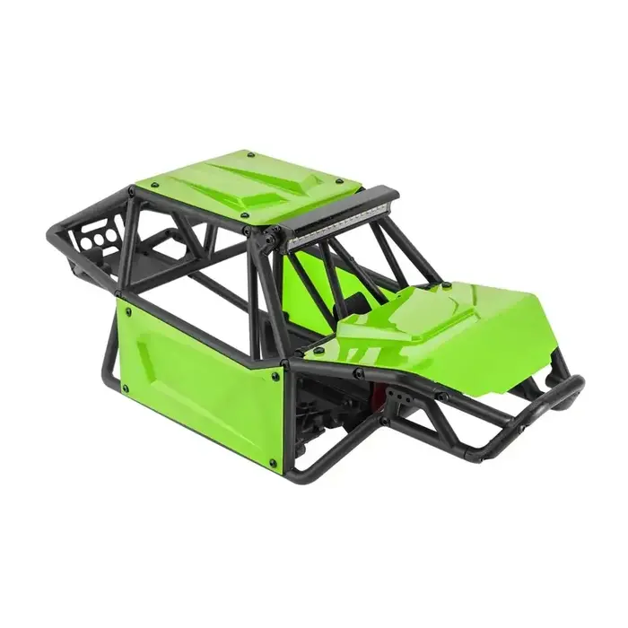 INJORA SCX10-06GN - Injora Nylon Rock Buggy Body for 1/10 SCX10 II UTB10 Capra, Green
