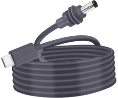 BEN789-6FT - BENACES Starlink Mini Cable, BENACES 6.6 FT Starlink Mini USB C to DC 5.5mm x 2.1mm Power Cable,18AWG USB Type C to DC Charger Cord Compatible with 100W PD Power Bank, Suitable for Outdoor Travel and Camping