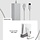 WN-AC-PWR - TNP Wii Power Cord, Replacement AC Adapter for Nintendo Wii, 12V 3.7A Wii Console Power Supply with Us Plug, 100-245V Ac Input and 12V 3.7A Dc Output; Compact for Home or Travel