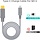 WiiU-PWR-6FT - Wigearss 6.5Ft (2M) Wii U to USB-C Power Cable, Works with a 35w-65w Power Adapter-Gray (Does not Include The Power Adapter/not Compatible with Wii)