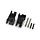 9150-Black Extreme Heavy-Duty Stub Axle Carriers (L&R)