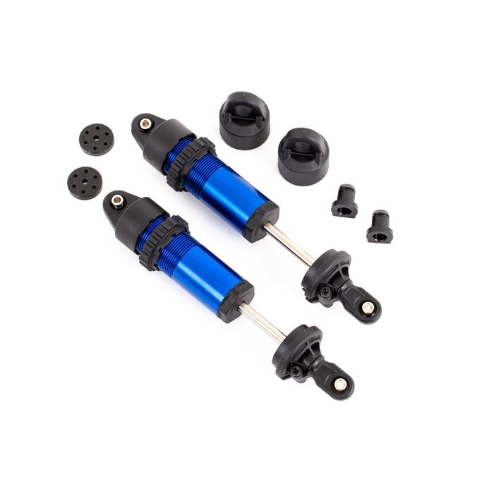 Traxxas 9660 - Blue Aluminum GT-Maxx Shocks (2)