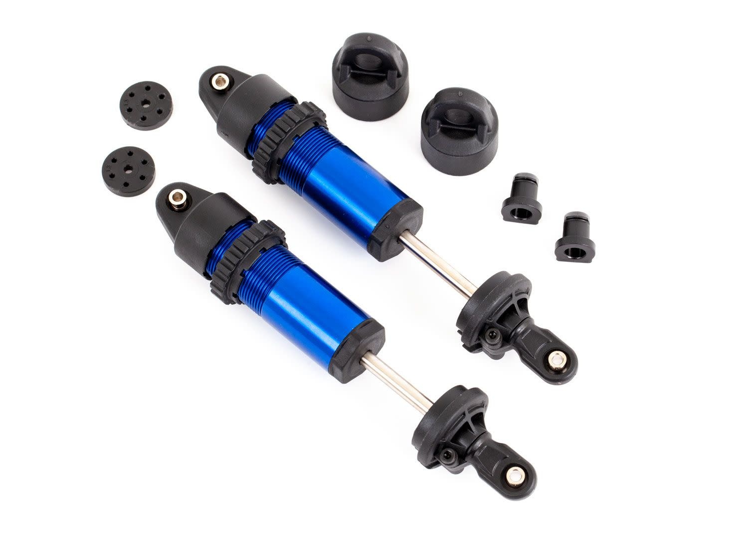 Traxxas 9660 - Blue Aluminum GT-Maxx Shocks (2)