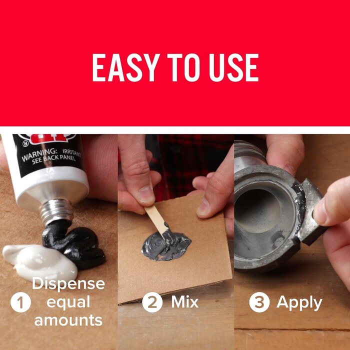 J-B-WELD-8281 - J-B Weld Professional Size Steel Reinforced Epoxy - Hardener and Steel Pack - 10 oz