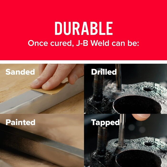 J-B-WELD-8281 - J-B Weld Professional Size Steel Reinforced Epoxy - Hardener and Steel Pack - 10 oz