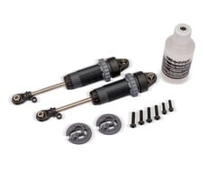 Traxxas 7462-STGRY - 1/10 Steel-Gray XX-Long GTR Shocks (2)