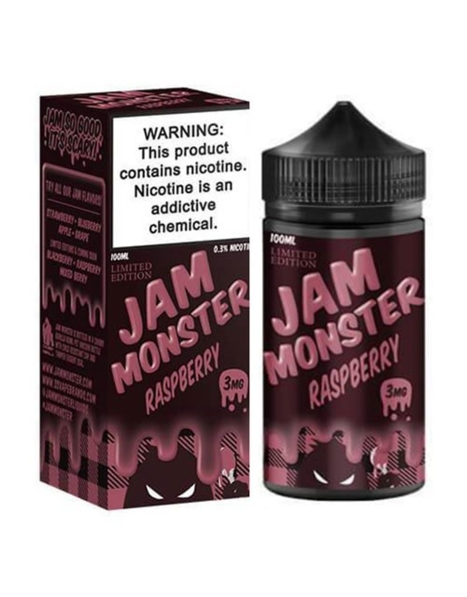 Jam Monster Jam Monster Raspberry 100ML 6MG