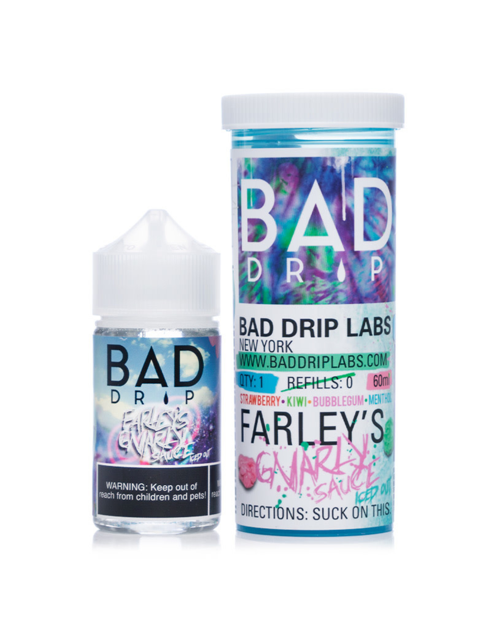 Bad Drip Juice Co. Bad Drip Juice Co. Farley’s Gnarly Sauce Ice’d Out 60 ML 6 MG
