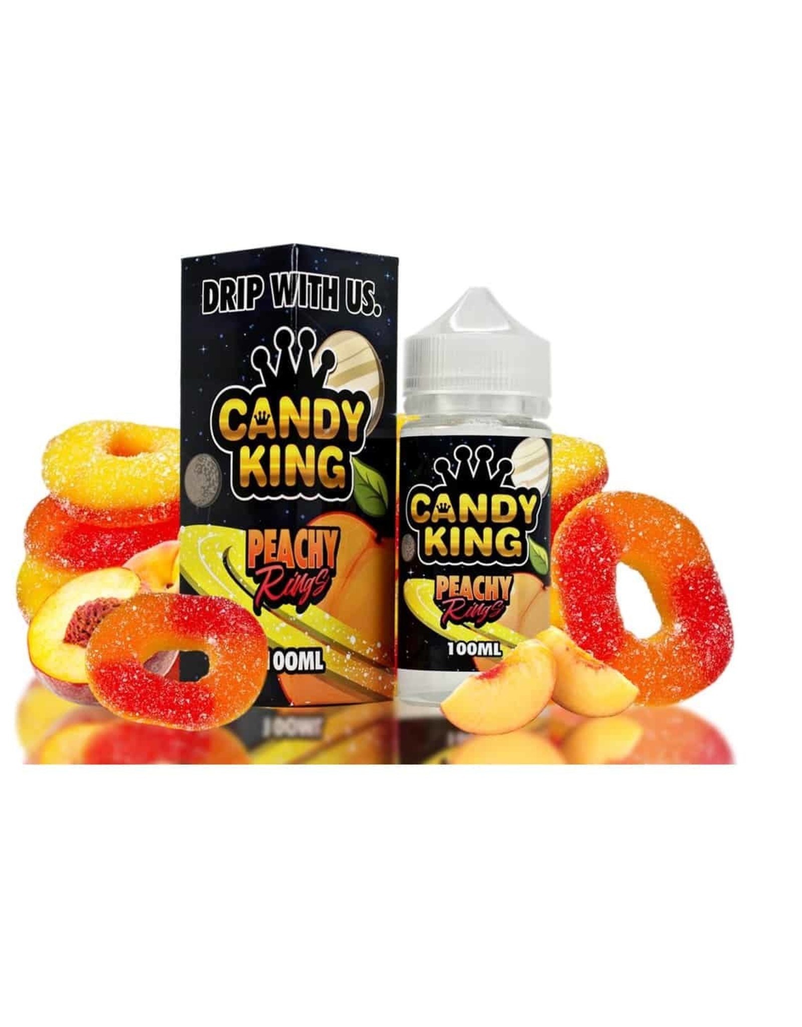 Candy King Candy King Peachy Rings 100 mL 6 mg