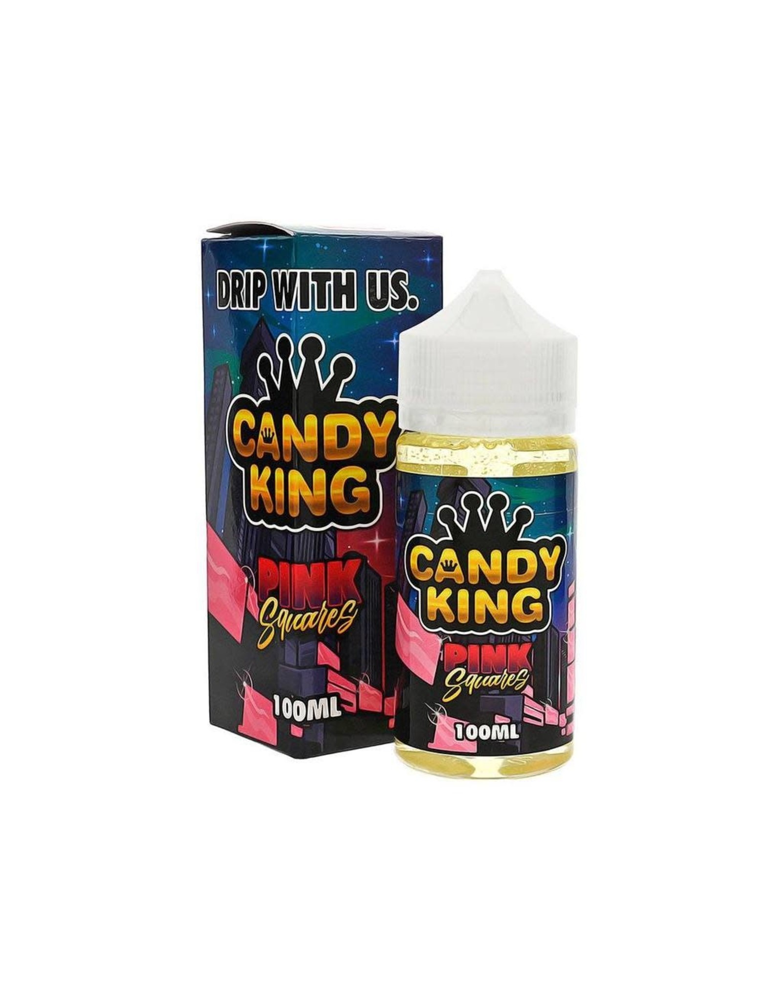 Candy King Candy King Pink Squares 100 mL 0 mg