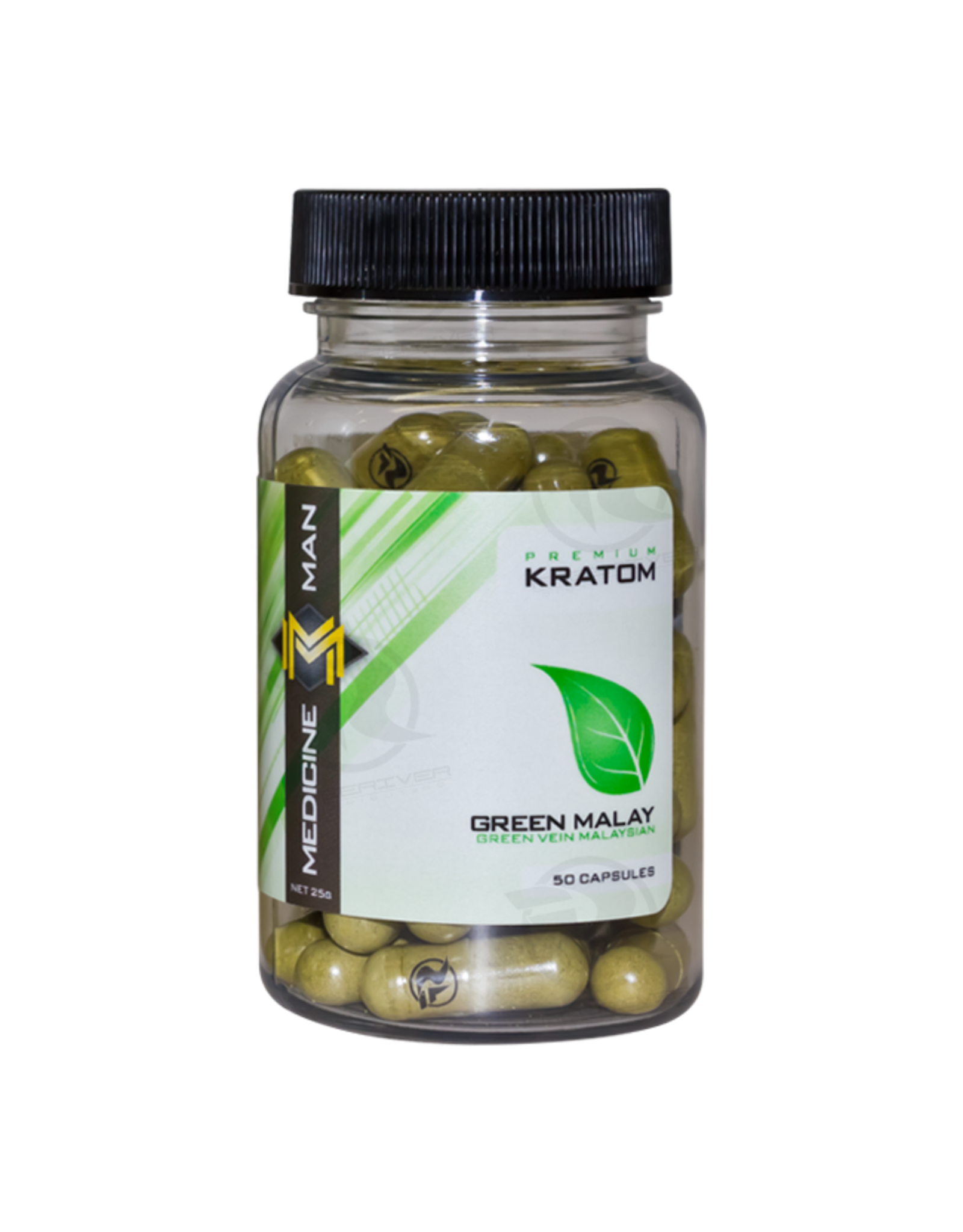 Medicine Man Kratom Green Malay 50 Caps