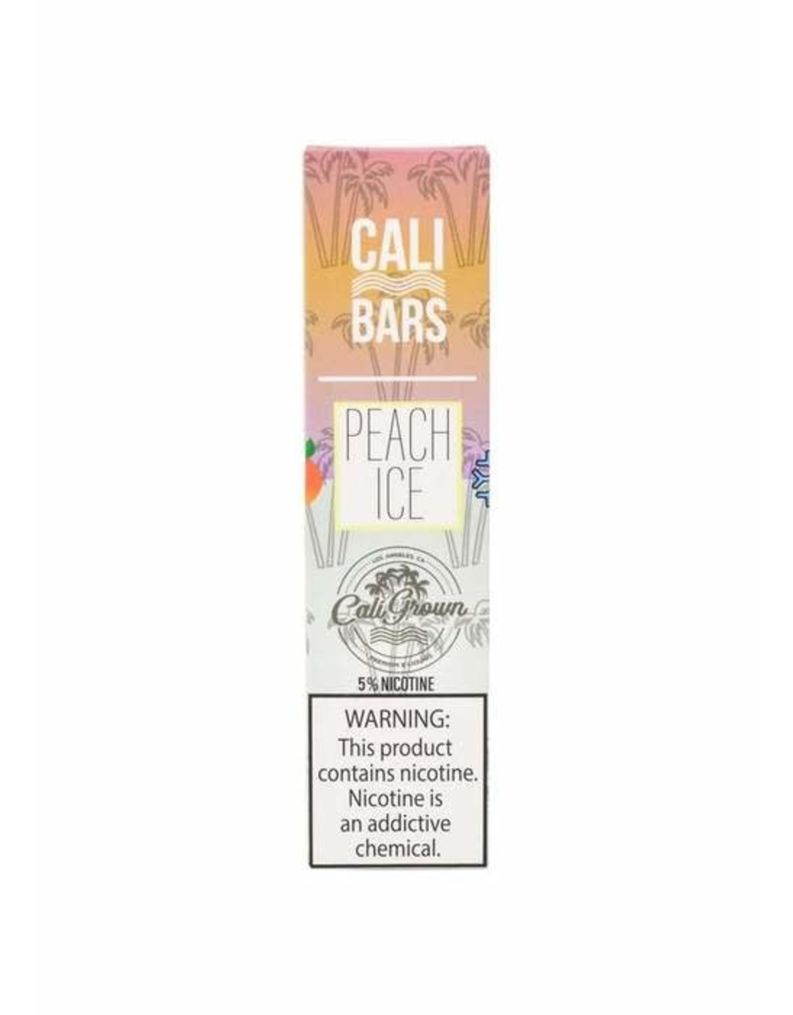 Cali Bars Cali Bars Peach Ice 5%