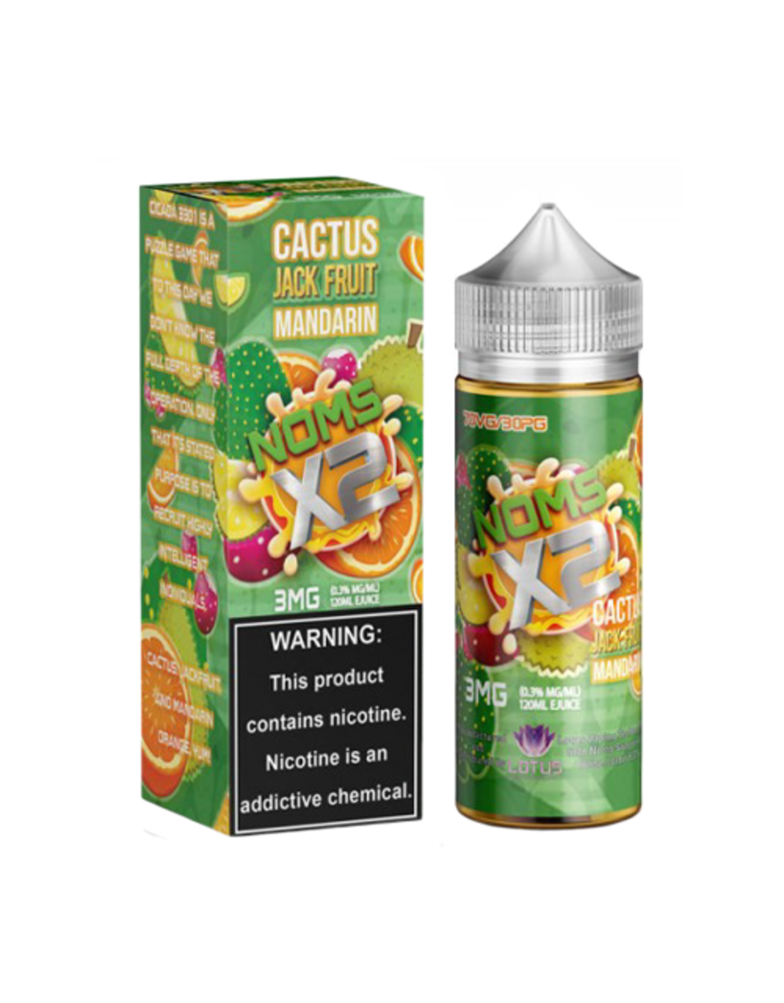 Noms Ejuice  Cactus Jack Fruit Mandarin 120 mL 6 mg